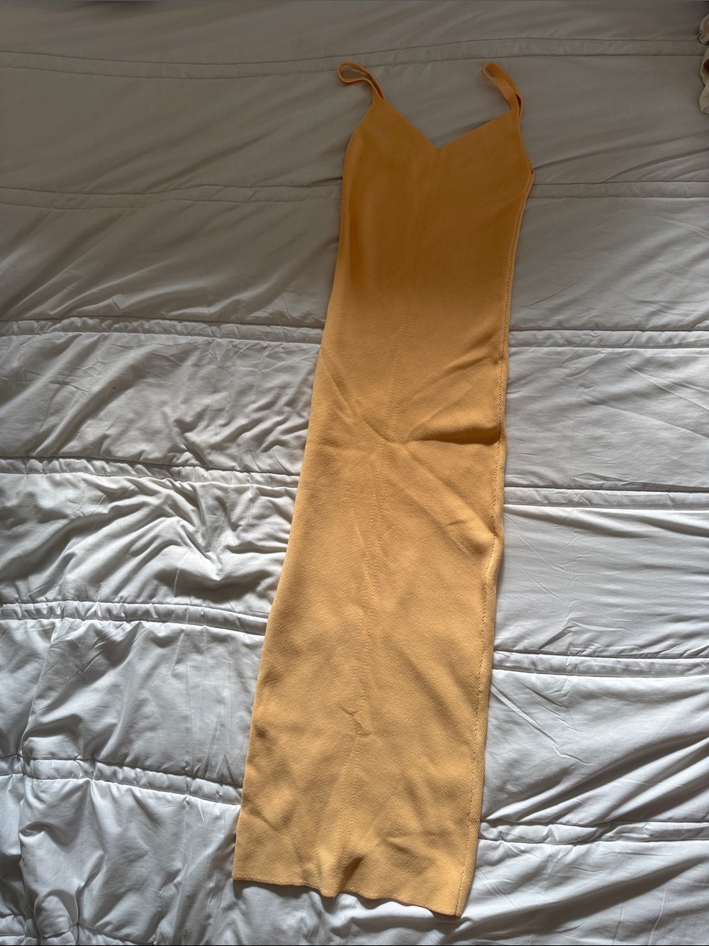 Bec & Bridge Yellow Slip Midi Dress size 4 -never worn